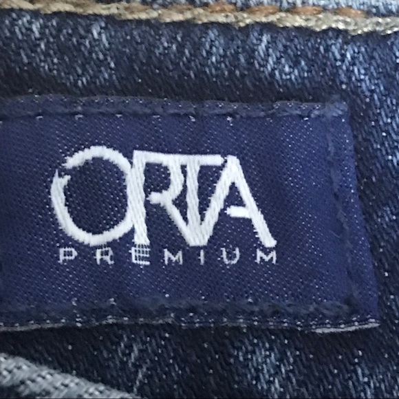 Lucky Brand ORTA Premium High Rise Floral Print Jeans Raw Hem Size 10/28 - Picture 7 of 7